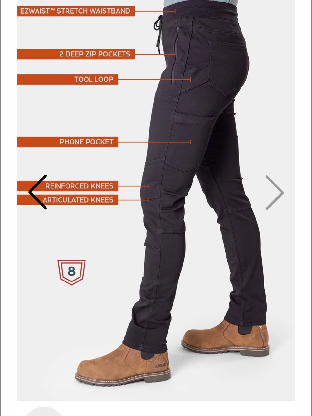 Dovetail Workwear Christina DIY pant - Picture 7 of 14